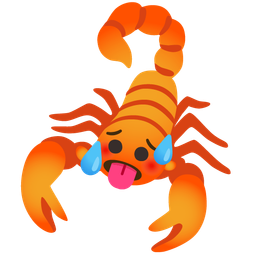 scorpion and hot face