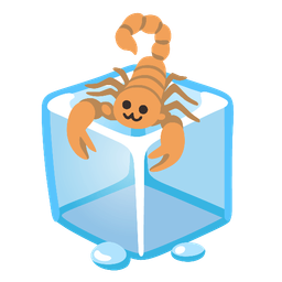 scorpion and ice