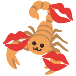 scorpion and kiss mark