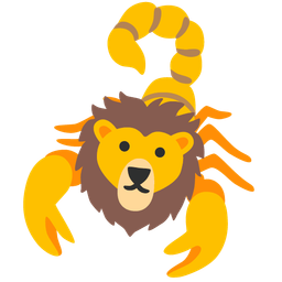scorpion and lion