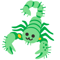 scorpion and microbe