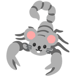 scorpion and mouse face