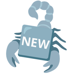 scorpion and NEW button