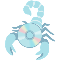 scorpion and optical disk