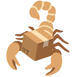 scorpion and package