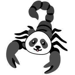 scorpion and panda