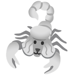 scorpion and poodle