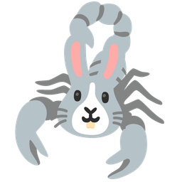 scorpion and rabbit face