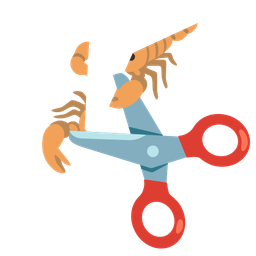 scorpion and scissors