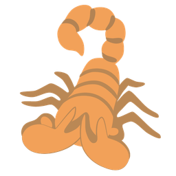 scorpion and see-no-evil monkey