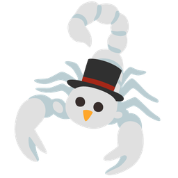 scorpion and snowman without snow