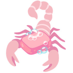 scorpion and soap