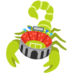 scorpion and stadium