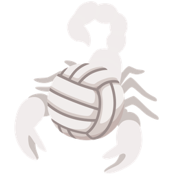 scorpion and volleyball