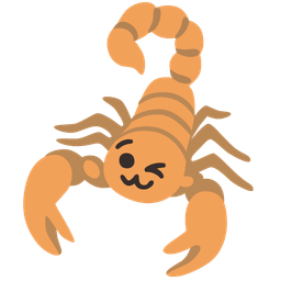 Scorpion and Winking face