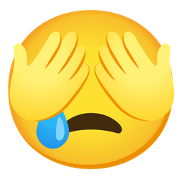 see-no-evil monkey and crying face