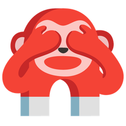 see-no-evil monkey and magnet