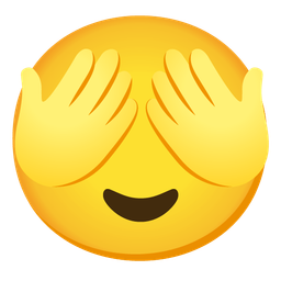 see-no-evil monkey and relieved face