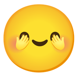 See-no-evil monkey and Smiling face with smiling eyes