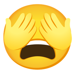 see-no-evil monkey and tired face