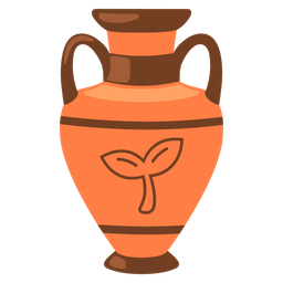 seedling and amphora