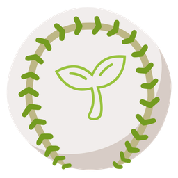 seedling and baseball