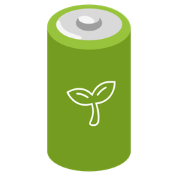 seedling and battery
