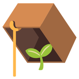 seedling and mouse trap