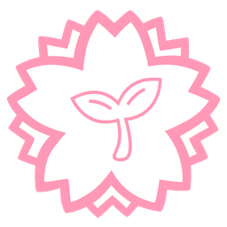 seedling and white flower