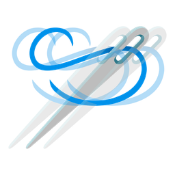 sewing needle and beating heart