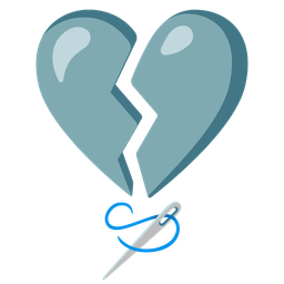 sewing needle and broken heart