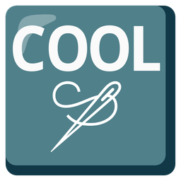 sewing needle and COOL button