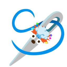 sewing needle and exploding head