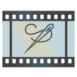 sewing needle and film frames