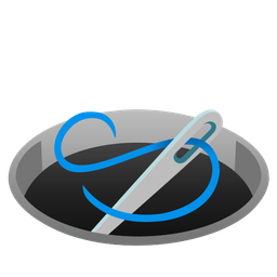 sewing needle and hole