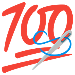 sewing needle and hundred points