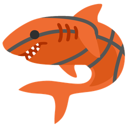 shark and basketball