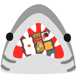 shark and bento box