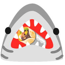 shark and burrito