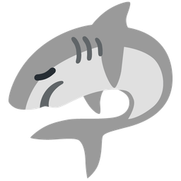 shark and disappointed face