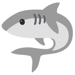 shark and face without mouth