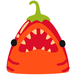 shark and hot pepper