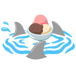 shark and ice cream