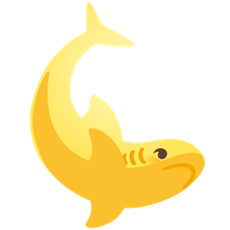 shark and last quarter moon face