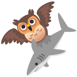 shark and owl