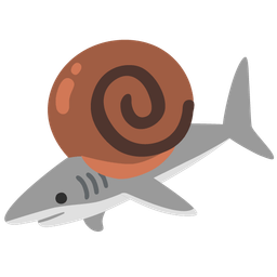 shark and snail