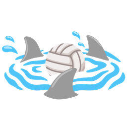 shark and volleyball