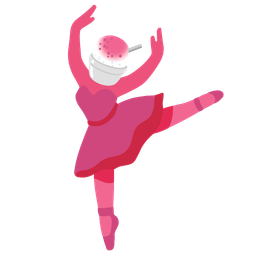 Shaved ice and Ballet shoes