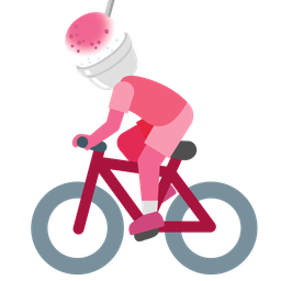 Shaved ice and Bicycle