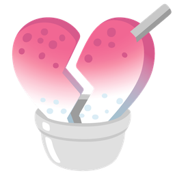 Shaved ice and Broken heart